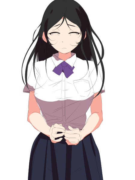 次回作のヒロインさん。たまには若い娘を描きたくなるぐへへ 