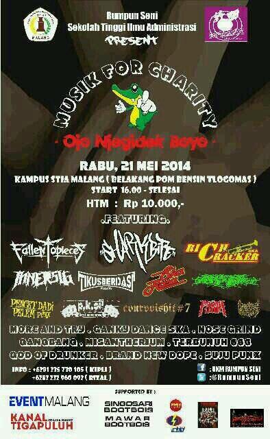 jangan lupa besok ke STIA belakang pom tlogomas :D yuk merapaat merapat