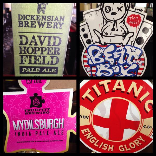 wenlockarms's tweet photo. @dickensianbrew @tinyrebelbrewco @TruefittBeers @Titanic_Brewers some more... http://t.co/CGjgHIwKAc