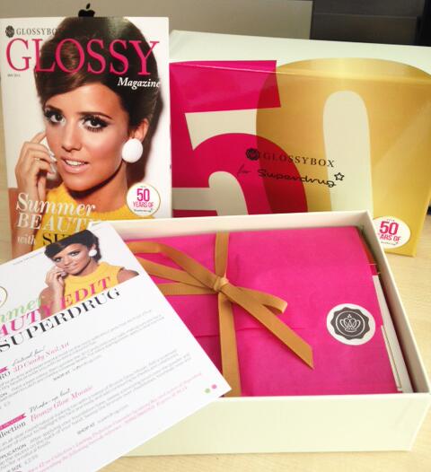 superdrug's tweet photo. Didn't get one of our @GlossyboxUK Superdrug ltd ed boxes? RT by 23:59 tonight to win 1 of 5! http://t.co/5Nk9TpuKIh http://t.co/N9AHfPUaJS