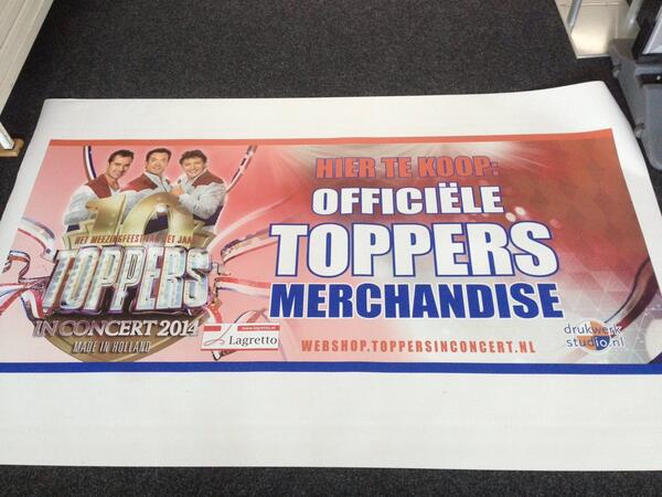 drukwerkstudio's tweet photo. Zo, de toppers kunnen weer aan de bak! Posters zijn klaar http://t.co/FVj6hncKjt
