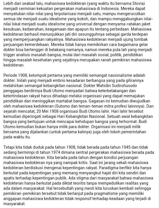MedicalSecret's tweet image. Mahasiswa kedokteran?Wajib baca ini!#part1 #RevitalisasiMahasiswaKedokteranIndonesia@ISMKI_Indonesia @ismki_wilayah2