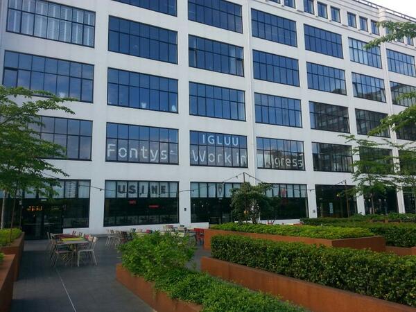 De #DTW2014 is al 2 dagen bezig maar wij gaan nu ook ECHT beginnen #fontys #workinprogress