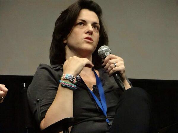 SteveHerrig1's tweet image. Director Stacie Passon at the NewFest screening of her film "Concussion" (2013). #StaciePasson #Concussion