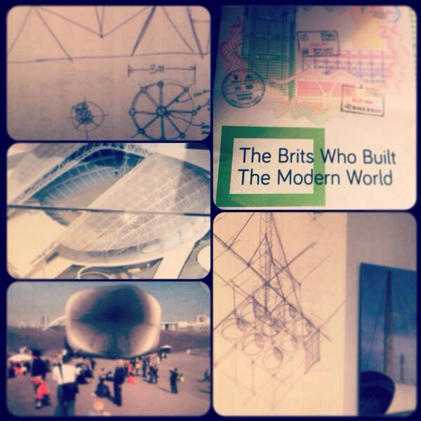 QuirkyItinerary's tweet photo. Admire the #quirky designs of the 'The Brits Who Built The Modern World' @RIBA until 27May #BritsExhibition http://t.co/70yeXQHxAd