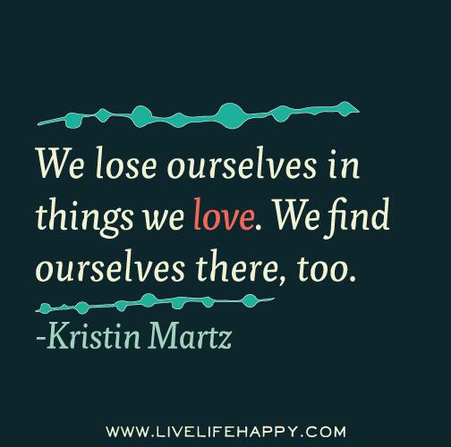 Mom's - if you felt 'lost' before your little one arrived have you had that 'found yourself' moment with them yet?