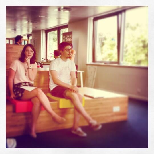 chadeprez's tweet photo. The @getshakein team was feeling like summer today! :) #nestup #ImSexyAndIKnowIt http://t.co/fNg3cn7B0k