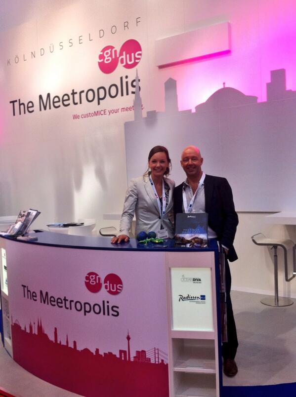 Es kann losgehen #IMEX14 #metropolis #HollandStand #Koeln #Duesseldorf <a href="/OCEANDIVA_NL/">OCEANDIVA</a> @verenigingidea #Frankfurt