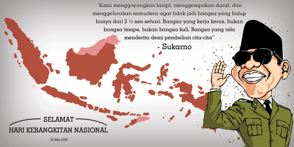 Selamat hari kebangkitan nasional wahai pemuda-pemudi di seluruh Indonesia