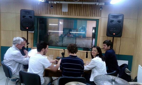 tfajon's tweet photo. Na @radiostudent sem začela svojo radijsko pot, danes sem tu na #soočenje. Poslušajte jutri ob 12.00! #EP2014 #mladi http://t.co/KHY4LMUwdA