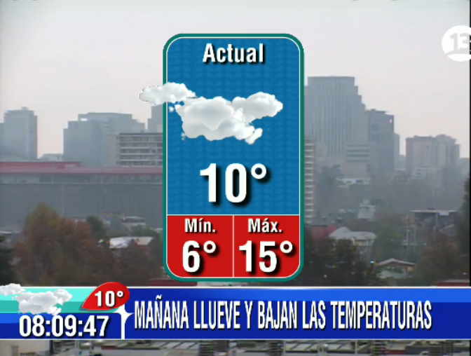 Mañana llueve sales