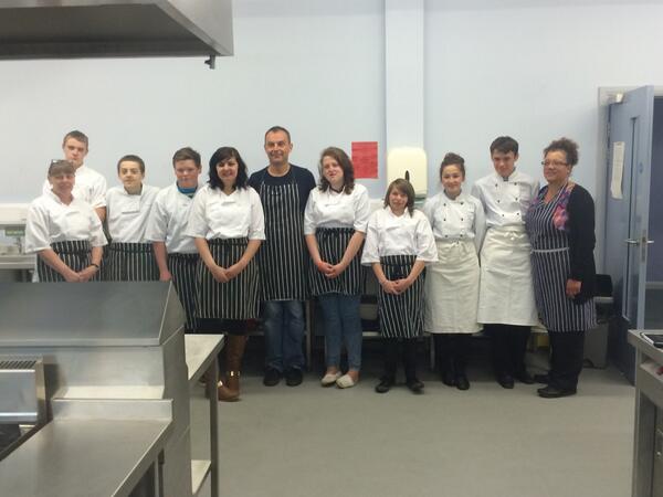 Luke_CCYP's tweet photo. Day 2 of Randomz Street Food Project, Planning and Creating the dish ready for @afoodfestival at @wms1898 #InTheMix http://t.co/2ldeoF76vW