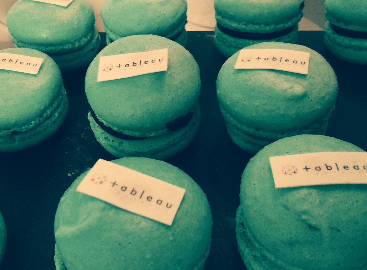 tableau's tweet photo. We hope everyone loved these as much as we did! Thanks @d_ofmagnolia for a delightful treat earlier today! #data14nl http://t.co/GX40mX7tZ9