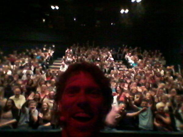 hayleynorris93's tweet photo. @JohnBishop100 your selfie from last night on my phone thank you so much for an amazing night! ! Still laughing now x http://t.co/8GWDoTgGrF