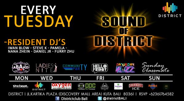 DISTRICT CLUB BALI tweet media