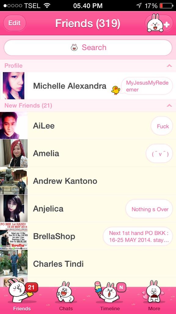 michellealx's tweet photo. @indo_line #2NE1Friends http://t.co/l98GNON4rl