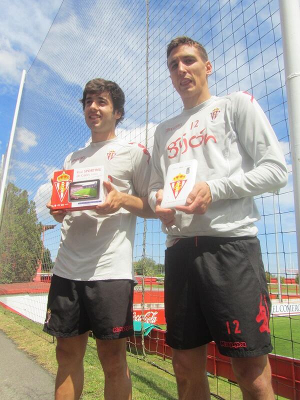 RealSporting's tweet photo. El Sporting ya tiene su Tablet Oficial http://t.co/0kTGgXcFhJ http://t.co/ryglxcTI9B