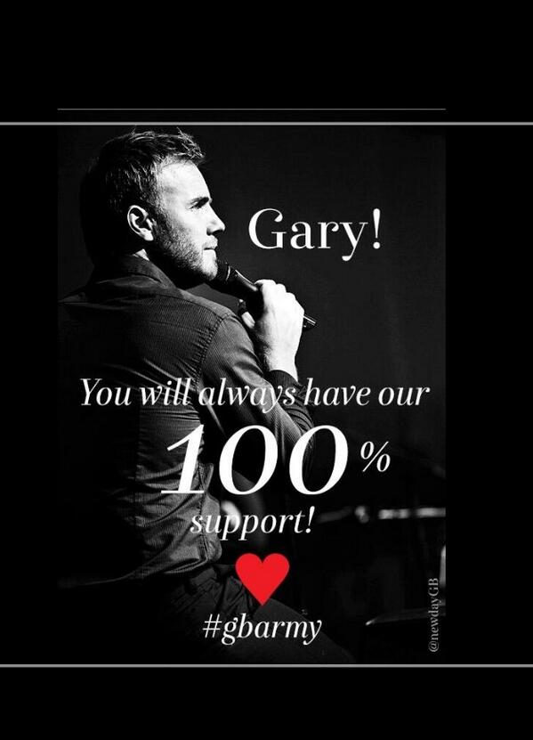HayzMad's tweet image. @ALISONGBARMY @GaryBarlow #thattersunite #wesupportGary