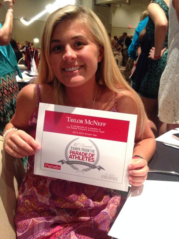 bridgitdaly's tweet image. #ParadeofAthletes banquet tonight, tweet is your photos using the hashtag. #@TBOcom”#NewsomeTaylorMcNeff
