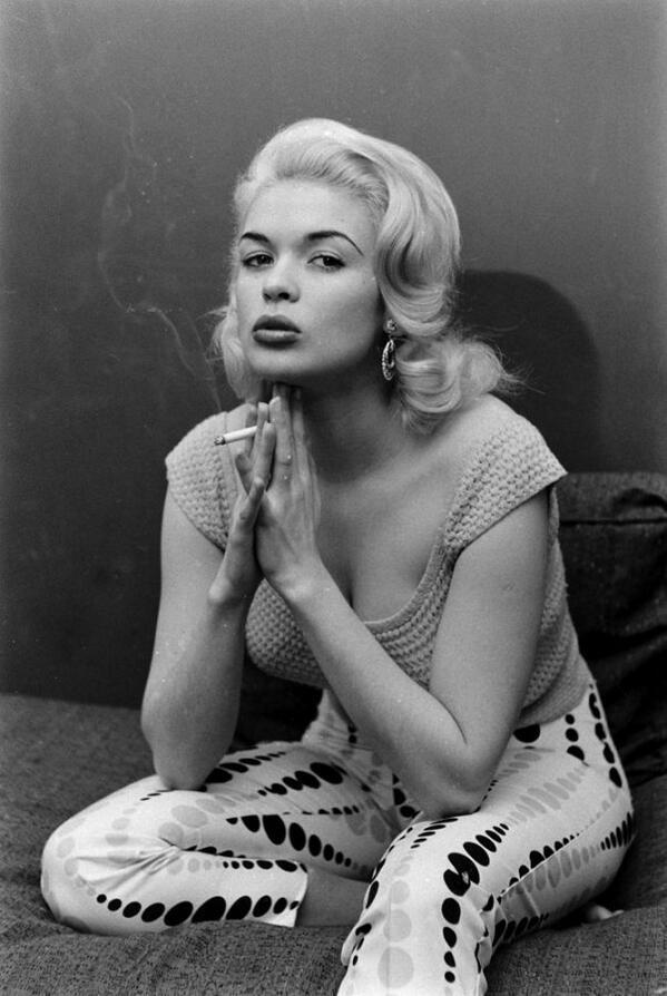 This is What Jayne Mansfield Looked Like  in 1956 