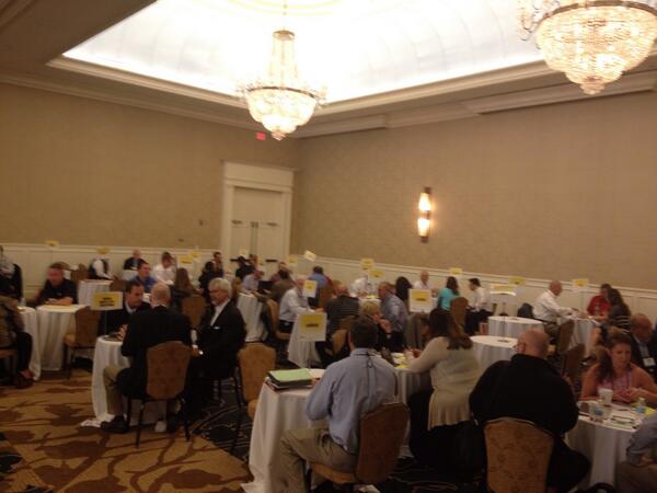 BankFacilities's tweet photo. 1-on-1 meetings are in full swing @BankFacilities Forum. http://t.co/wFRPF0Tmpo