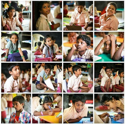 TeachForAll's tweet photo. This is what @TeachForIndia #students look like during final exams. Good luck to all wrapping up the school year! http://t.co/mMO9omz3QF