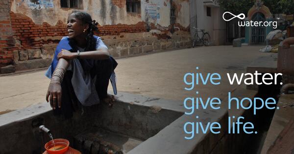FundAction's tweet image. Give @water, give hope, give life. #waterislife Learn more at bit.ly/1jn4hrW