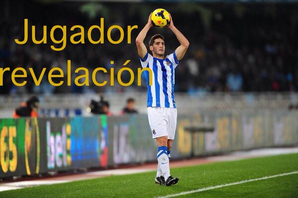 Empezamos por el "jugador revelación" de la Real Sociedad 2013/2014. JOSEBA ZALDUA!