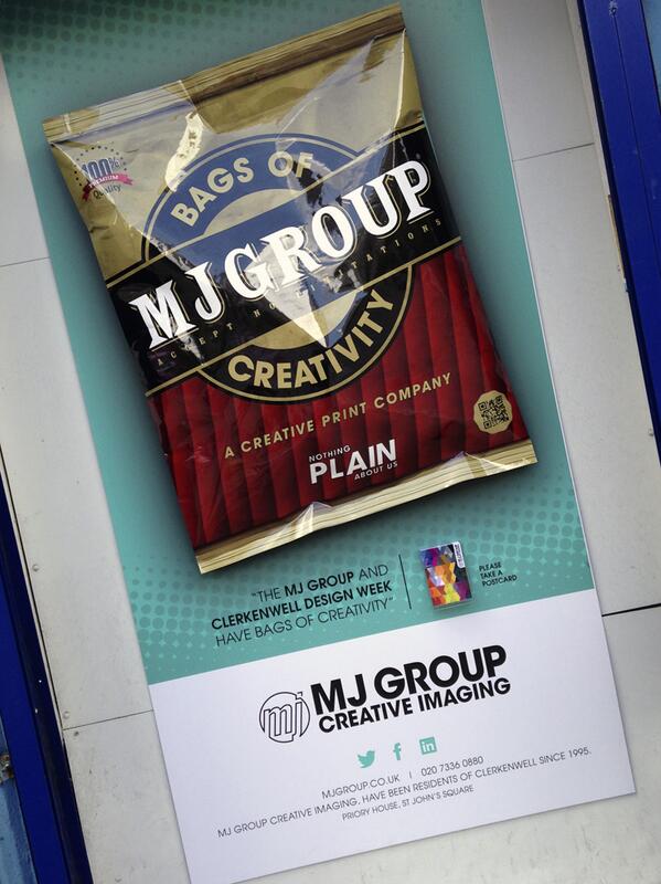 mjcp_london's tweet photo. Our new advert. @CDWfestival @McCoys #McCoys #cdw #CDW2014 #creativeimaging #print #bagsofcreativity #clerkenwell http://t.co/k1pzRkaNby