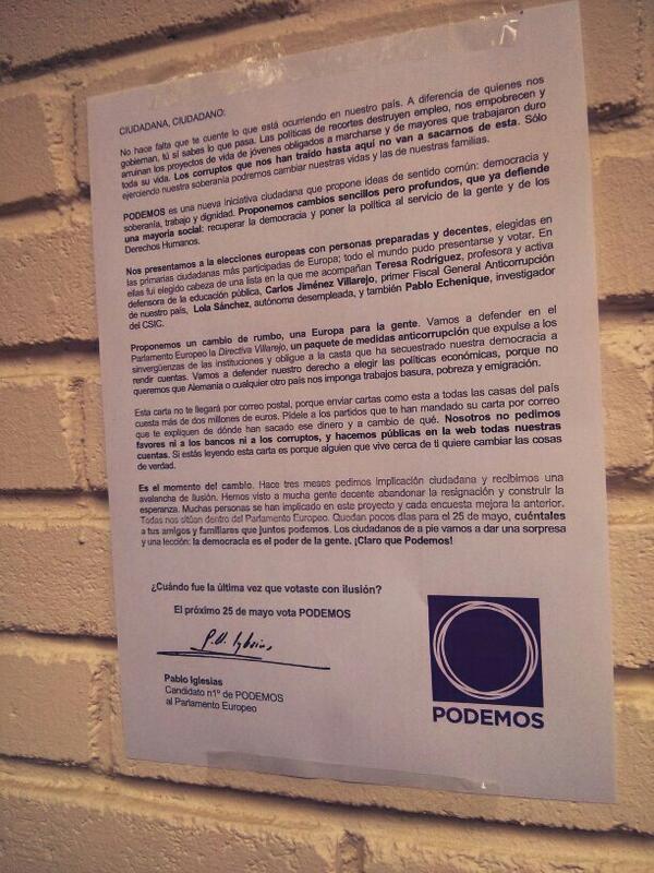 alber_tic's tweet photo. "@PodemosCarabLat: Pon la #CartaPodemos en tu portal http://t.co/70VfVzHI1C"