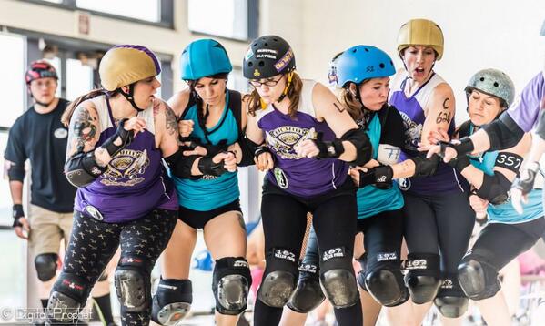 JewelCity_RG's tweet image. We had a great time Sunday with #ovrg! Check out the pics from the bout facebook.com/JewelCityRolle… #rollerderby
