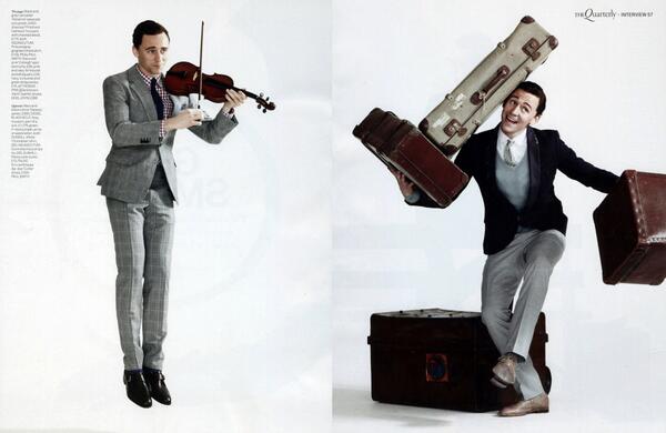 neverthesaint's tweet image. TY! MT @PopKampol: Some more? #TomHiddleston for #TheQuarterly Ph: #JamieBaker Style @PopKampol Art Di: #MartinPerry