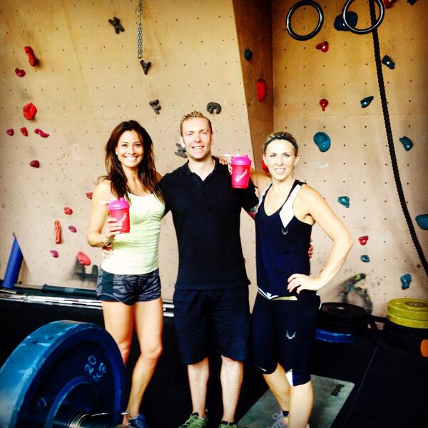 MrsMadhvani's tweet photo. Love training w @MsMelanieSykes &amp; @ColbourneFitnes. Thanks to @activewoman #protein #shakes feeling fit, feeling good http://t.co/2DcU5jCbwE