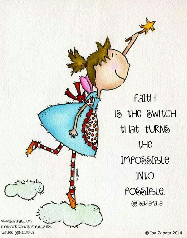 Faith is the switch that turns the impossible into possible!  via @nancysmith10 @Louise43509795 #JoYTrain