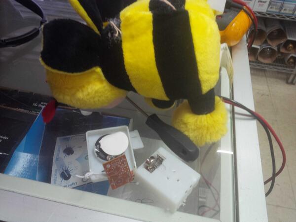 cellularforensi's tweet image. Found in a stuffed toy. Two identical, only one with electronics