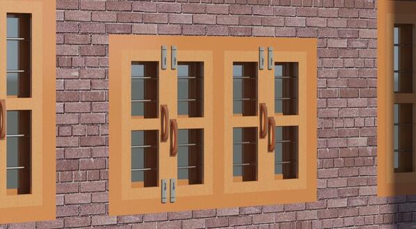 hynadon's tweet photo. Indian 4 shutter window with inside extra shutter with mosquito net and protection bar 18mm. http://t.co/ubMfvbZo7l