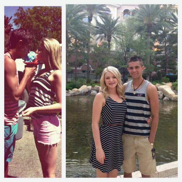 801HSCouples's tweet photo. Our cutest couple submission so far! @Chayden_D @KassAndus #cute keep them coming! http://t.co/2DIdQakvYG