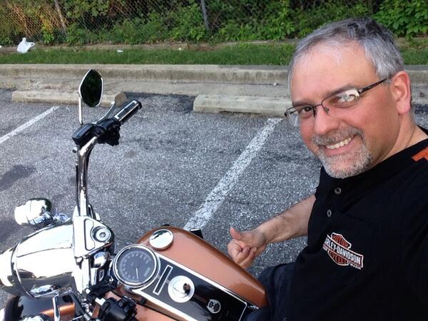 AMPfg's tweet photo. Such a great night, brought the bike. @RJFSNCPD http://t.co/qNIP3nX74Z