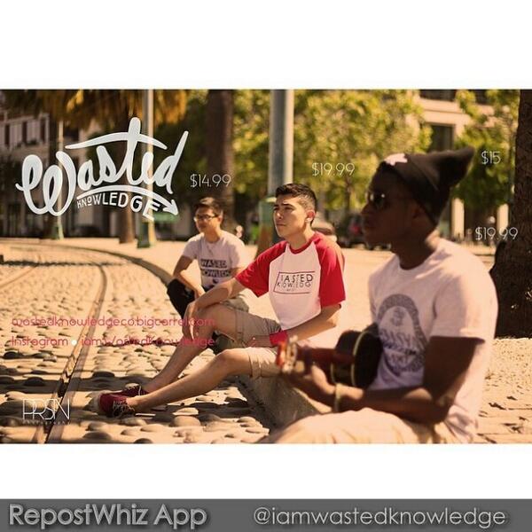 _SoSnazzy's tweet photo. Love my team #wastedknowledge @Wasted_Knowledg http://t.co/rGl2JHToSd