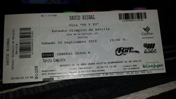 Aranxa_4's tweet image. @davidbisbal Mira lo que me acaban de regalar por mi cumpleaños!!! #TEVEOPRONTO