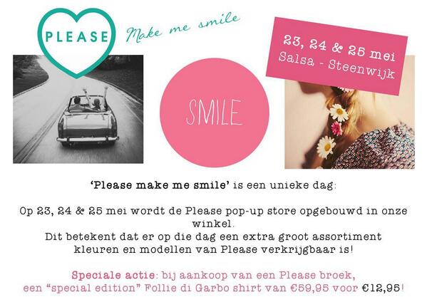 SalsaMode's tweet image. PLEASE WEEKEND 23,24 &amp;amp; 25 MEI