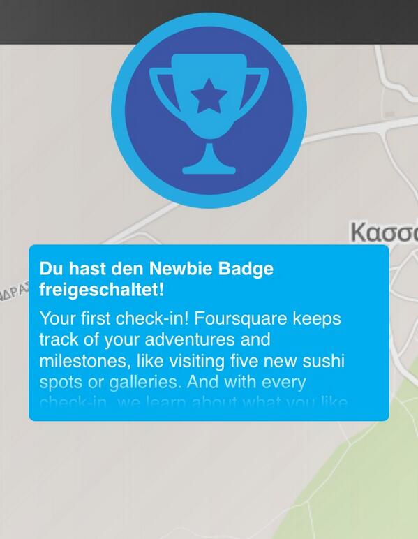 divegreece's tweet photo. Hat den  „Newbie“ Badge freigeschaltet! http://t.co/pyPCOhZ4yd http://t.co/lHO3GMfxdN