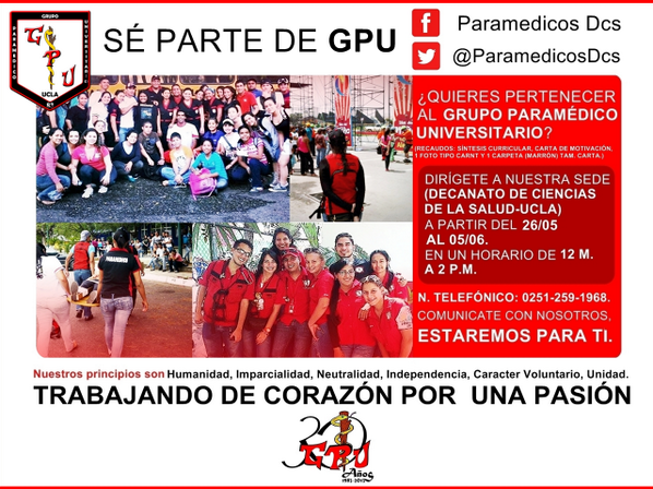 Paramedicos_dcs's tweet photo. Sé parte de @Paramedicos_dcs. http://t.co/kwdpXn05Pe