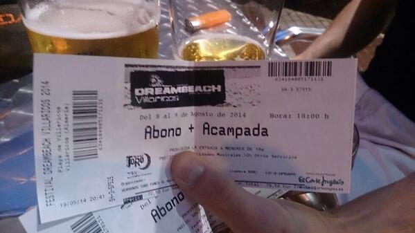 95_Mlopez's tweet photo. Vamonoss pal @DreambeachFest despues d una semana por @ArenalSound http://t.co/FFTMsIEG2z
