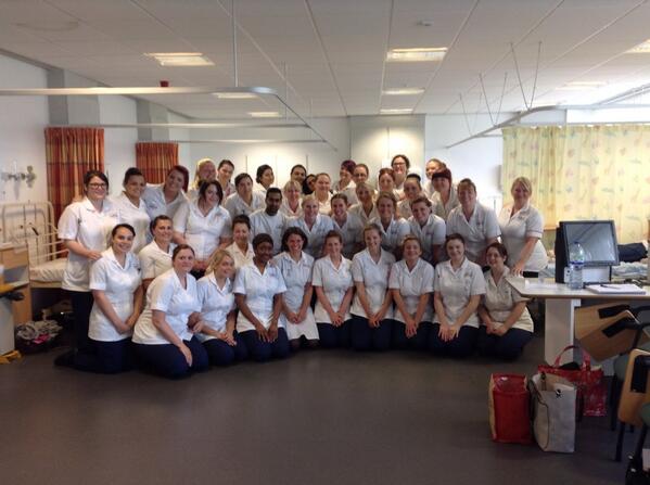 wlasinclair's tweet photo. In Sept this group of CYP students @nursingSUni will be registered nurses &amp; may begin their careers at @RMCHosp :-) http://t.co/5t5RgTSc5a