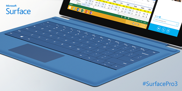 surface's tweet photo. We’ve completely redesigned the #SurfacePro3’s touch pad. Tap and scroll to your heart’s content. http://t.co/mVh4vg56q3