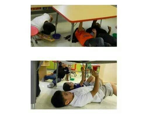 StephFenech's tweet photo. Painting like Michael Angelo #ACUedu_452 http://t.co/ZQlXEAGWkU