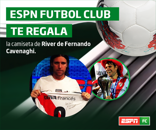 ESPNFutbolClub's tweet photo. [Concurso-Sólo Argentina] #QuieroCavegolFC ¡Seguí a @ESPNFutbolClub, dale RT a este tweet y participá! http://t.co/ujkL2iLyEf