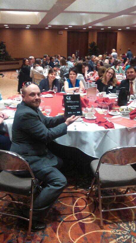 Celebrating <a href="/HCSnews/">Heritage Christian Services</a> being a finalist <a href="/BfloBizFirst/">Buffalo Business First</a>  WNY Healthiest Employers.  Proud to work for HCS. #Healthy You