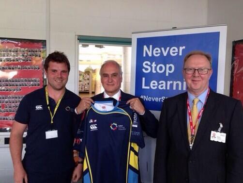 BristolBrunel's tweet photo. Delighted to welcome Sir Michael Wilshaw HMCI &amp; Bradley Simmons SW OFSTED regional director to Bristol Brunel today. http://t.co/9hxW5CI93X